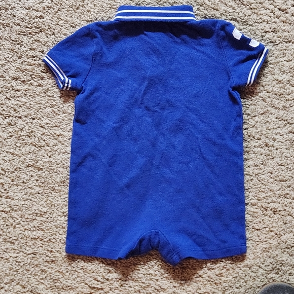 Ralph Lauren Polo shortall Size 9 months Color Royal blue - Picture 7 of 9